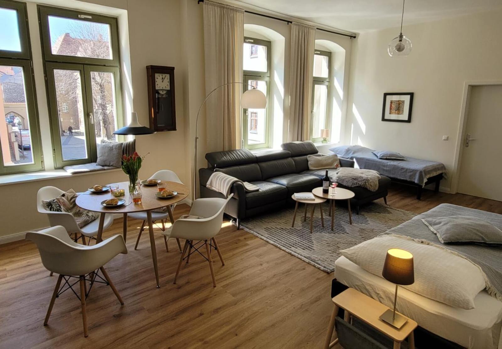 Cosel Apartment Altstadt Radfahrer Balkon Meißen Exteriér fotografie