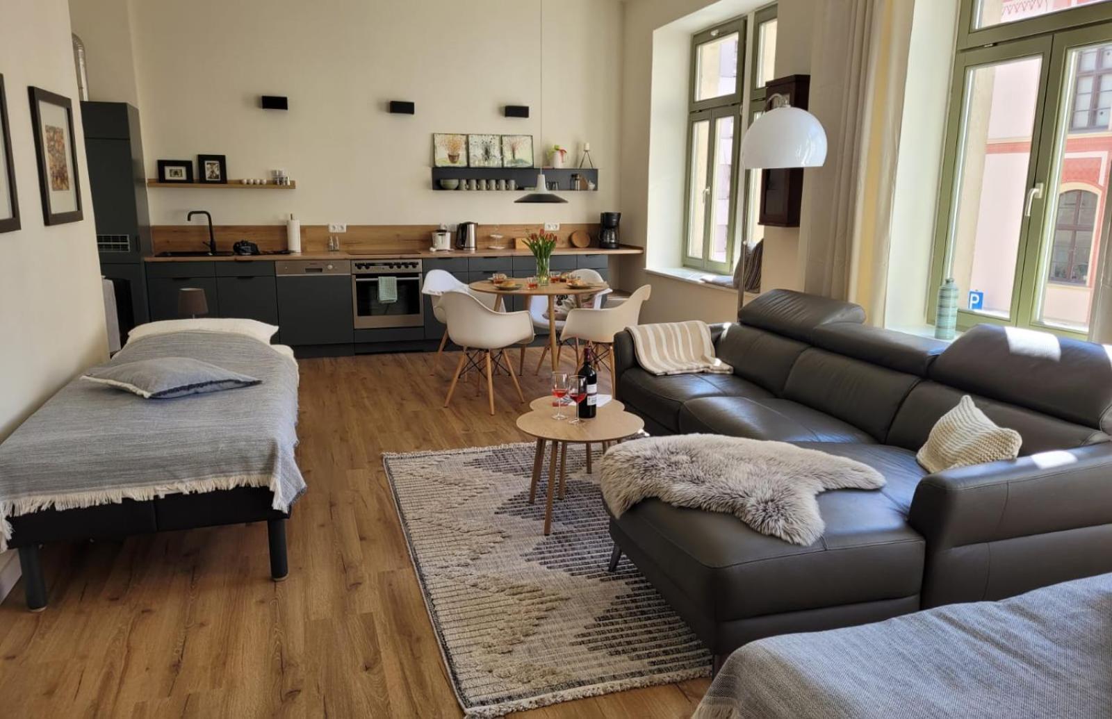Cosel Apartment Altstadt Radfahrer Balkon Meißen Exteriér fotografie