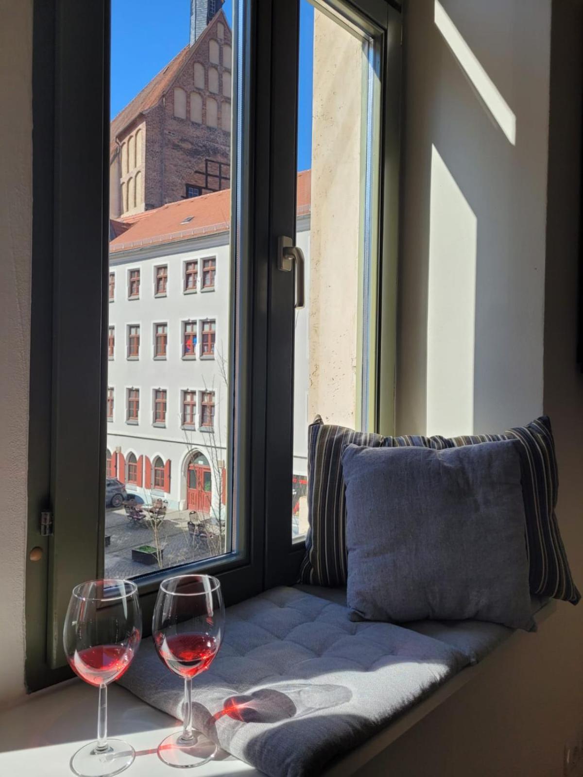 Cosel Apartment Altstadt Radfahrer Balkon Meißen Exteriér fotografie